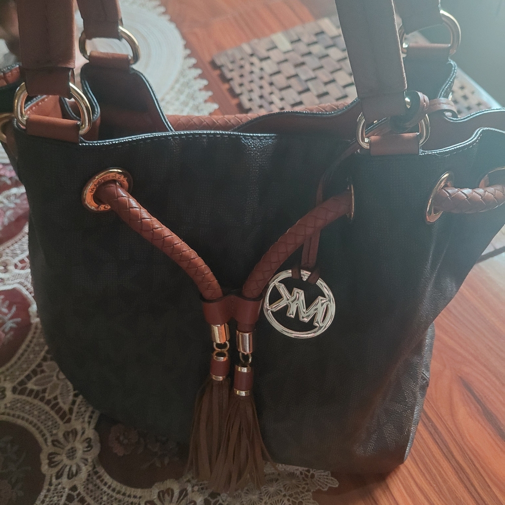 Stylish Black and Brown Women's Bag